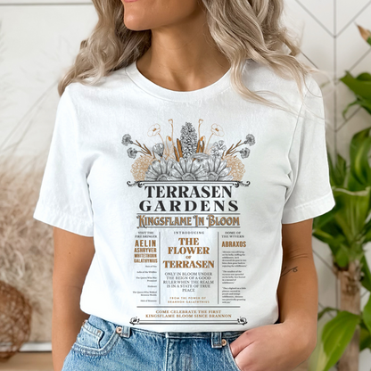 Terrasen Gardens | Throne of Glass T-Shirt