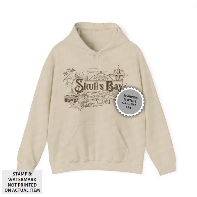 Skull's Bay | Throne of Glass Hoodie