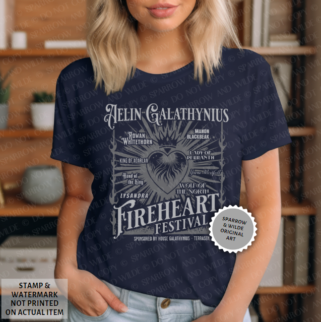 Fireheart Festival | Throne of Glass T-Shirt