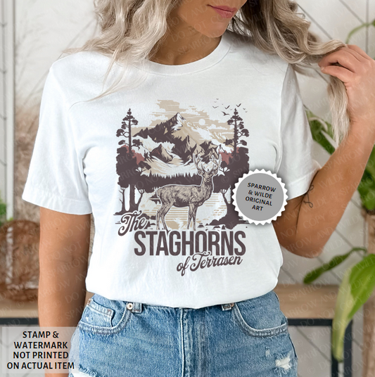 The Staghorns | Throne of Glass T-Shirt