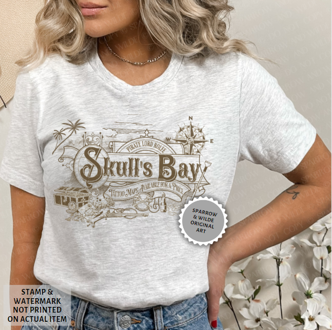 Skull's Bay | Throne of Glass T-Shirt