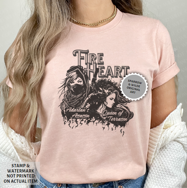 Fireheart | Throne of Glass T-Shirt