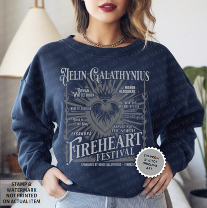 Fireheart Festival | Throne of Glass Sweatshirt