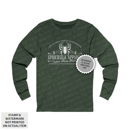 Spidersilk Apparel | Throne of Glass Long Sleeve Shirt