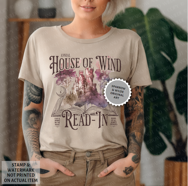 House of Wind Read-In | ACOTAR T-Shirt