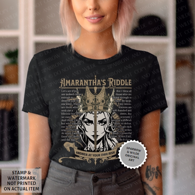 Amarantha's Riddle | ACOTAR T-Shirt