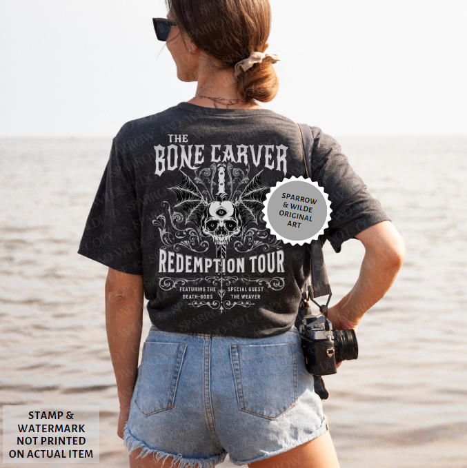 Bone Carver - Back | ACOTAR T-Shirt