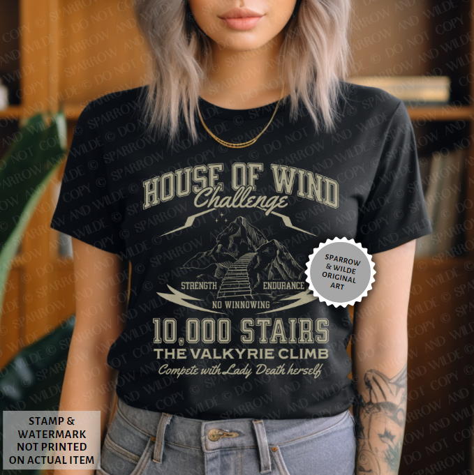 House of Wind Stairs | ACOTAR T-Shirt