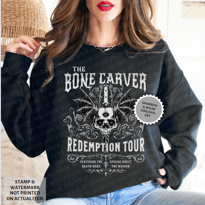 Bone Carver - Front | ACOTAR Sweatshirt