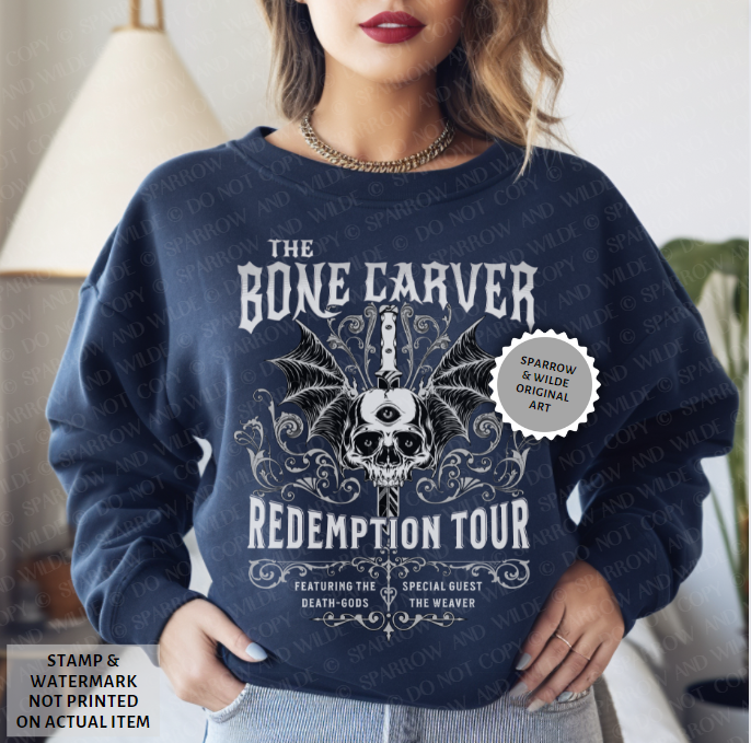 Bone Carver - Front | ACOTAR Sweatshirt