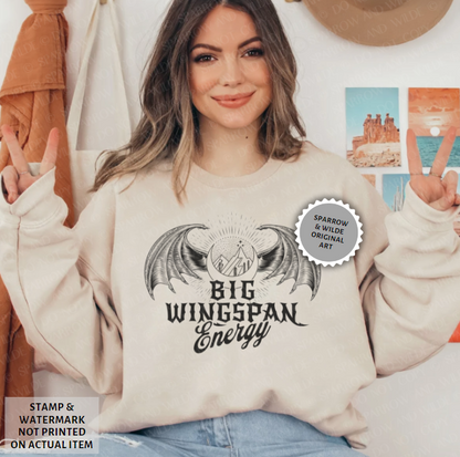 Big Wingspan Energy | ACOTAR Sweatshirt