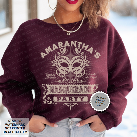 Amarantha's Masquerade | Sweatshirt