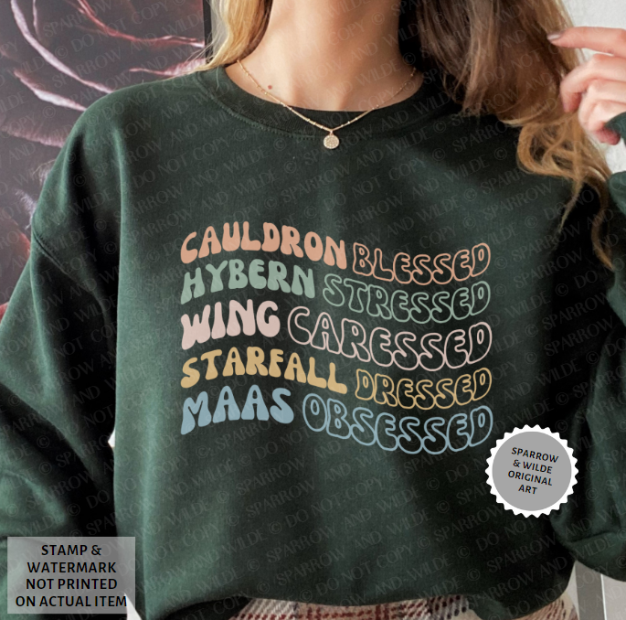 Cauldron Blessed | ACOTAR Sweatshirt