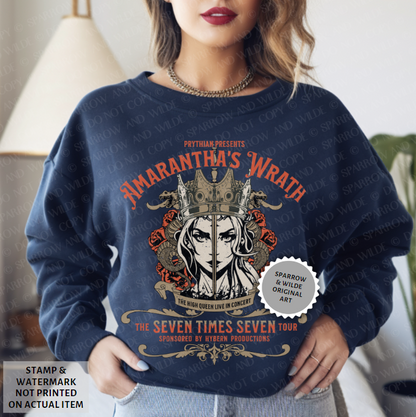 Amarantha's Wrath Tour | ACOTAR Sweatshirt