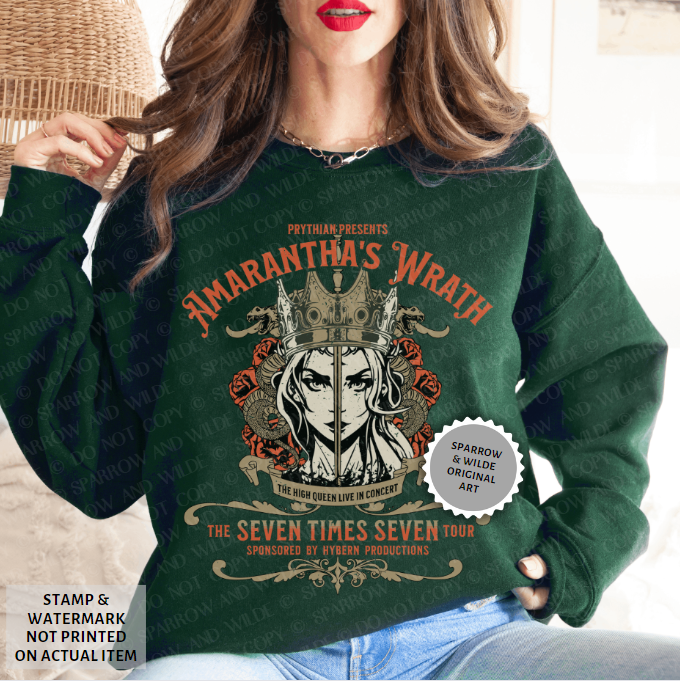 Amarantha's Wrath Tour | ACOTAR Sweatshirt