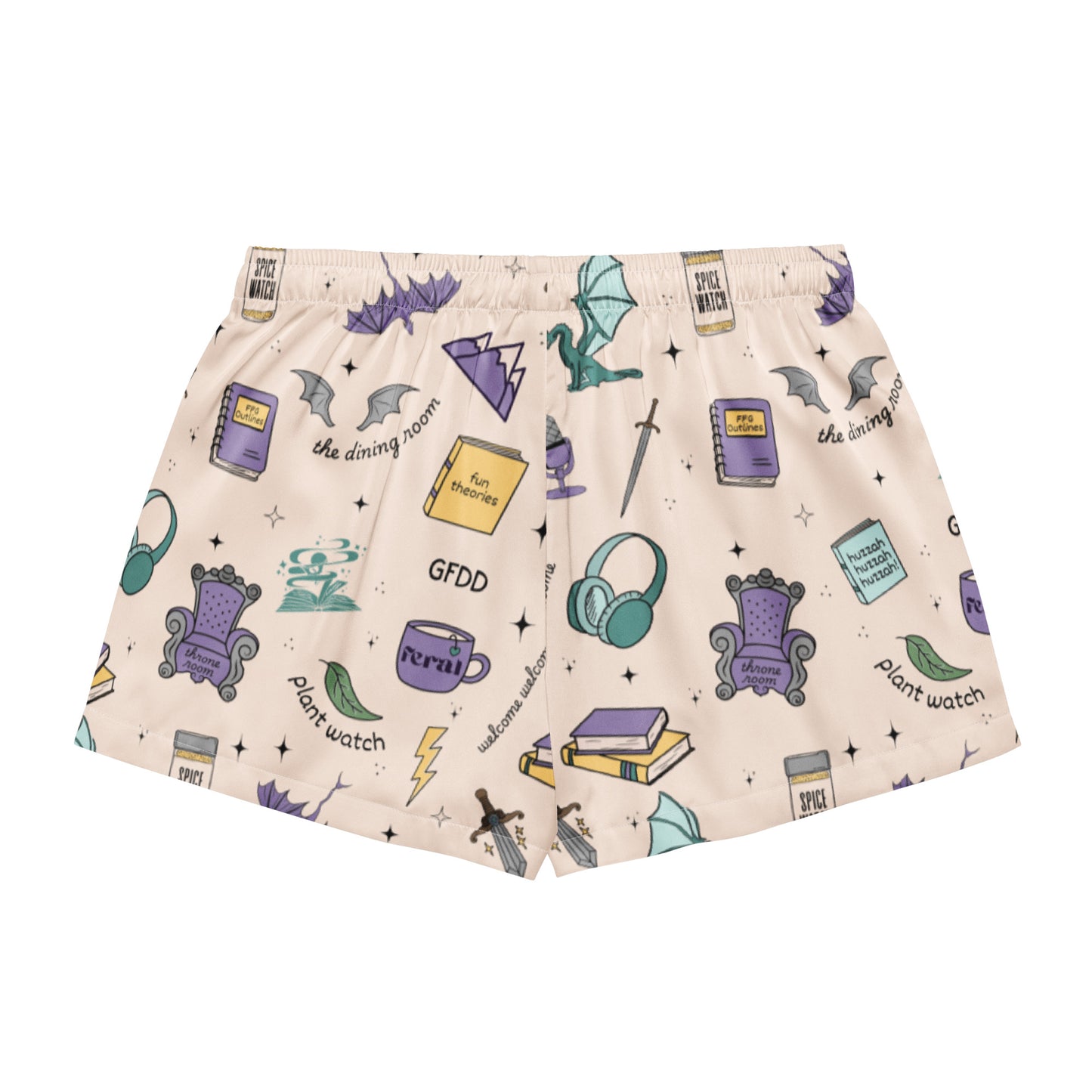 FFG - Doodle Pajama Shorts  - S - FINAL SALE