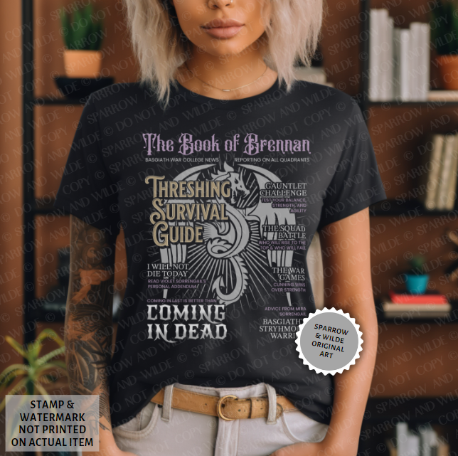 Book of Brennan | Fourth Wing T-Shirt