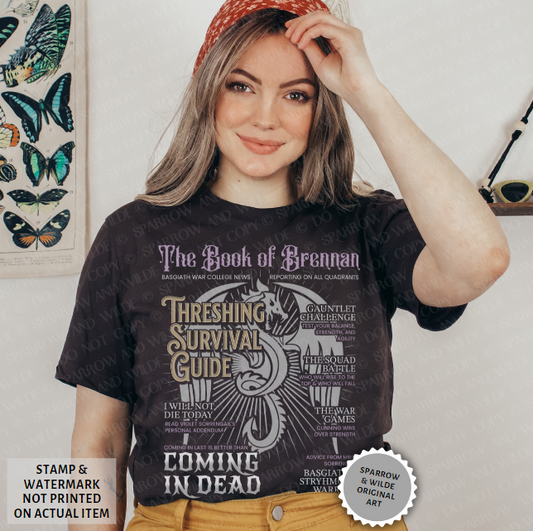 Book of Brennan | Fourth Wing T-Shirt