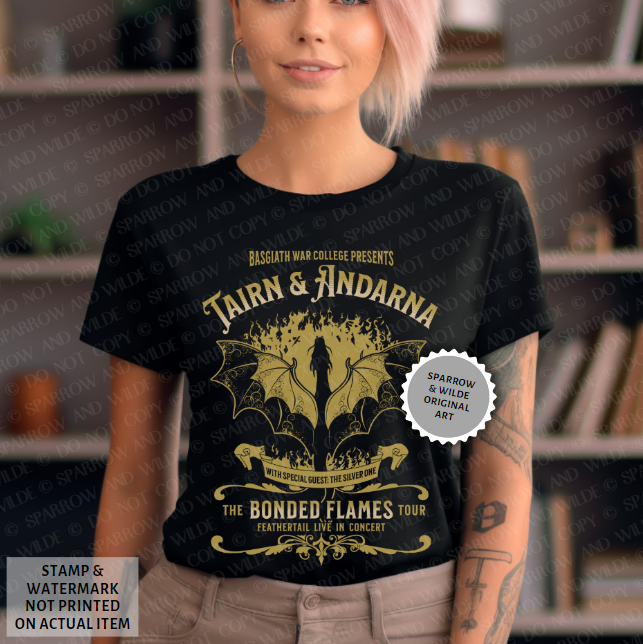 Tairn & Andarna | Fourth Wing T-Shirt