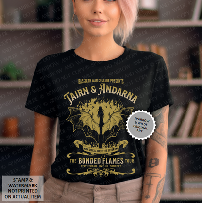 Tairn & Andarna | Fourth Wing T-Shirt