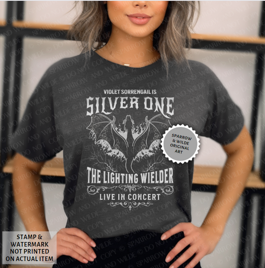 Silver One | Fourth Wing T-Shirt