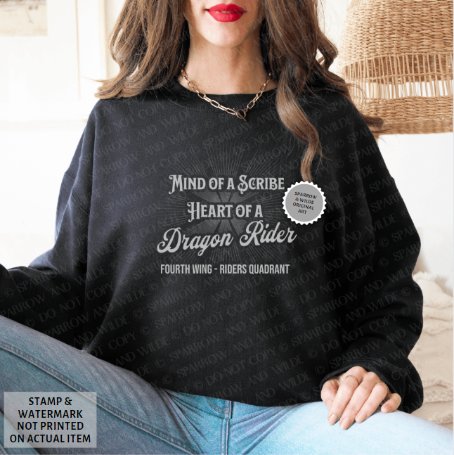 Mind of a Scribe | Fourth Wing Sweatshirt