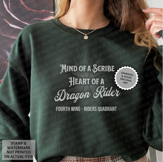 Mind of a Scribe | Fourth Wing Sweatshirt