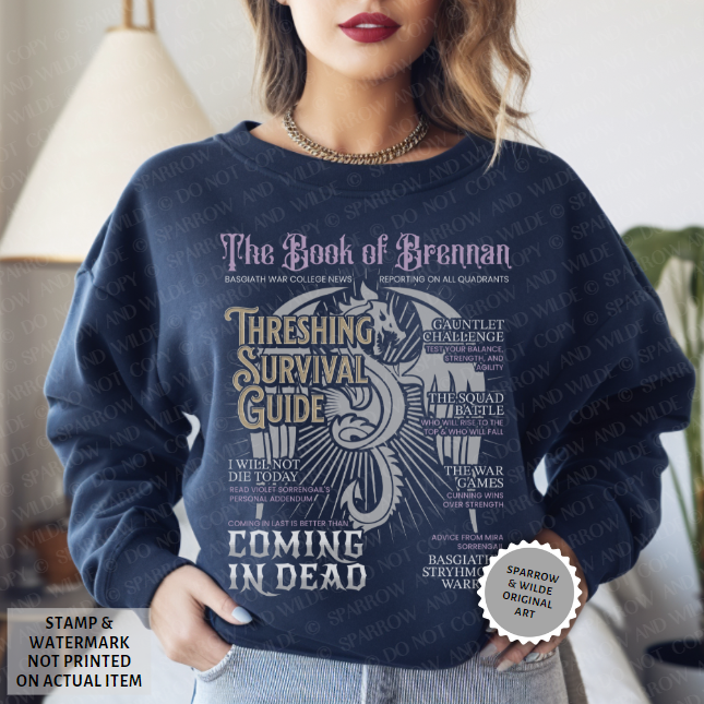 Book of Brennan | Fourth Wing Sweatshirt