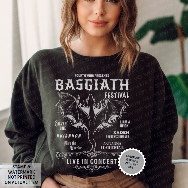 Basgiath Festival | Fourth Wing Sweatshirt