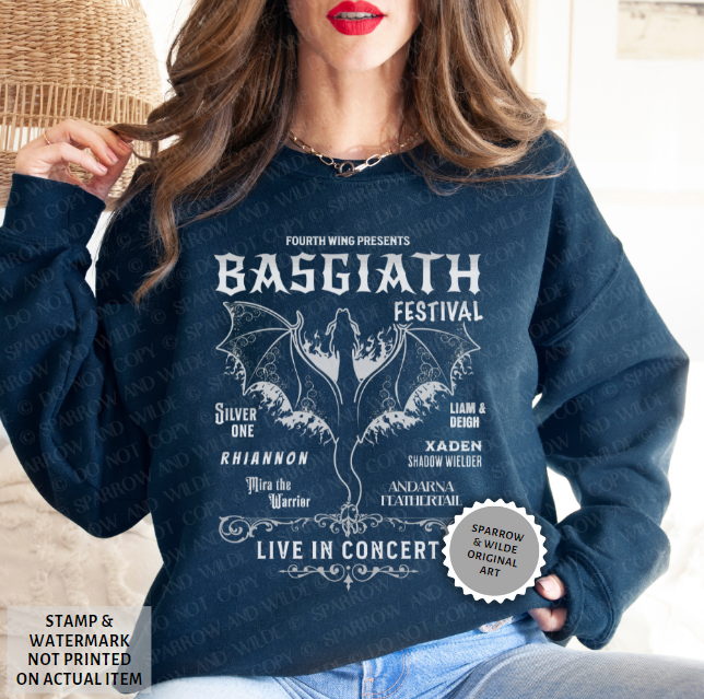 Basgiath Festival | Fourth Wing Sweatshirt