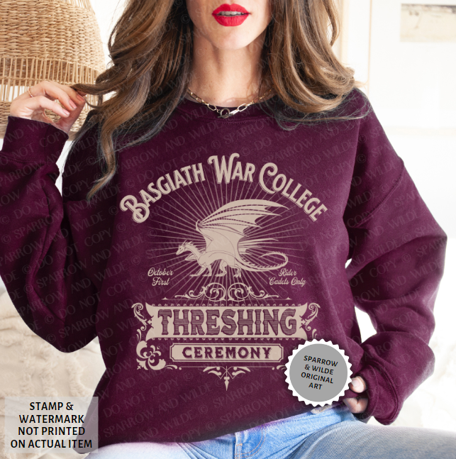 Threshing | Fourth Wing Sweatshirt