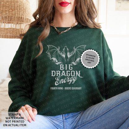 Big Dragon Energy | Fourth Wing Sweatshirt