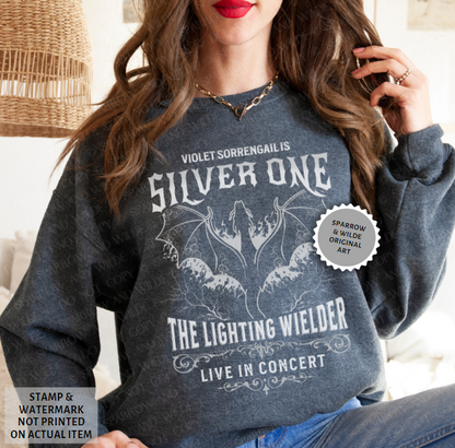 Silver One | Fourth Wing Sweatshirt