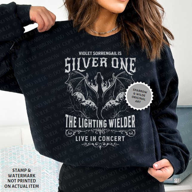 Silver One | Fourth Wing Sweatshirt