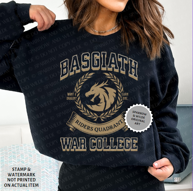 Basgiath - Front | Fourth Wing Sweatshirt