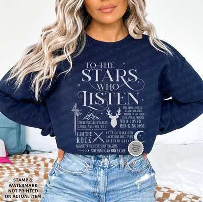 To the Stars Who Listen | ACOTAR Sweatshirt