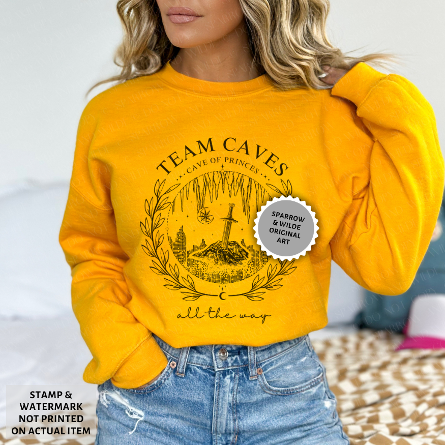 Team Caves | Crescent City Sweatshirt