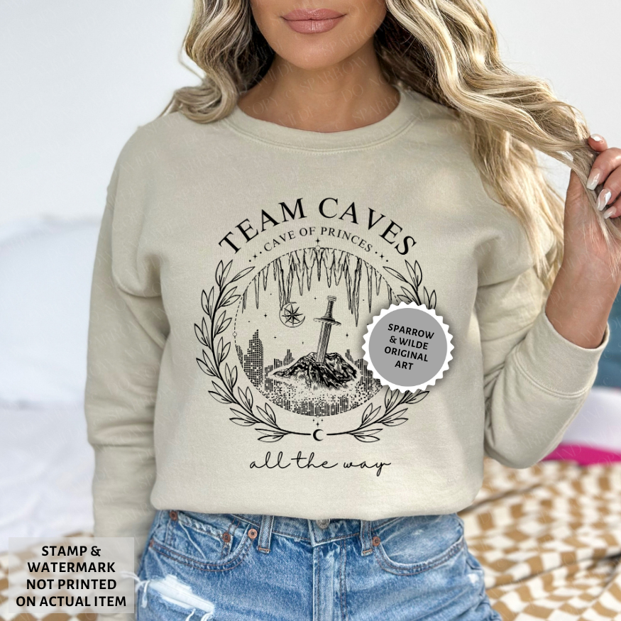 Team Caves | Crescent City Sweatshirt