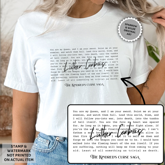 Luther's Love Letter | Kindred's Curse T-Shirt