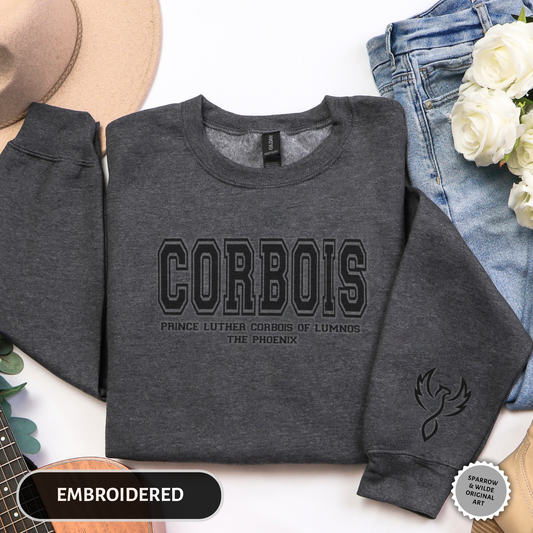 Corbois Phoenix | Kindred's Curse Embroidered Sweatshirt