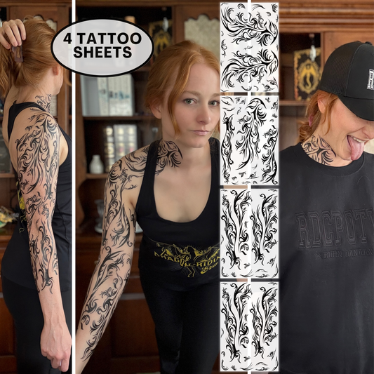 Main Character Energy Temporary Tattoo Set