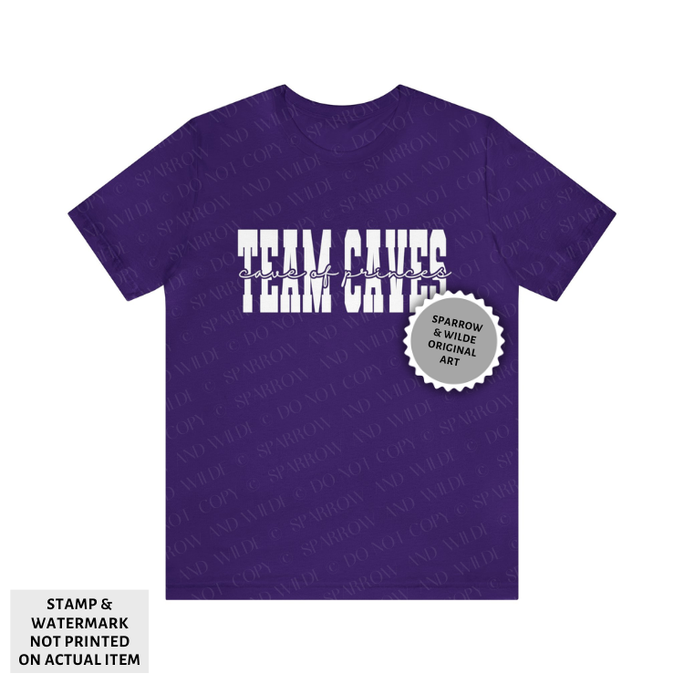 Wear Your Player - Team Caves - Athalar | Crescent City T-Shirt