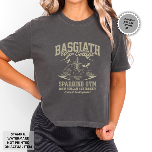 Basgiath Sparring Gym | Empyrean Crop Top