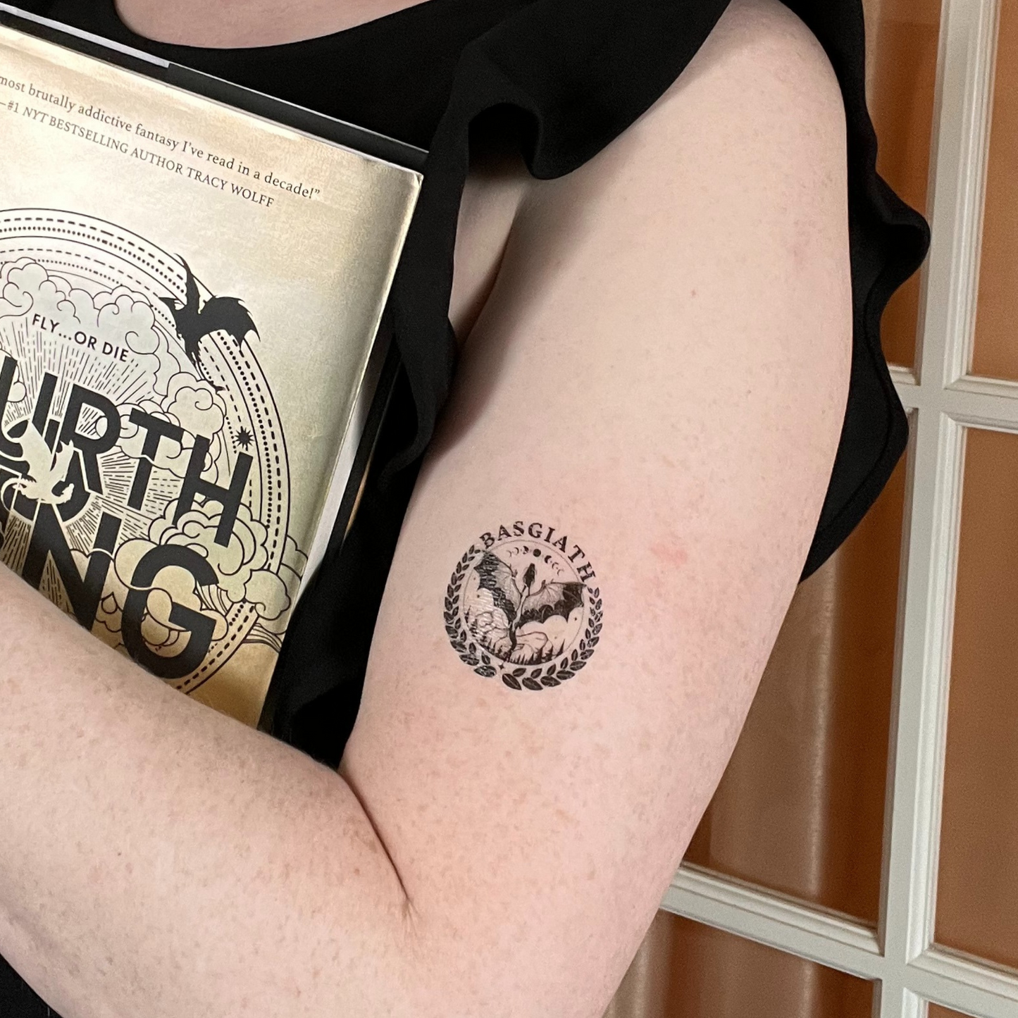 Fourth Wing Temporary Tattoos