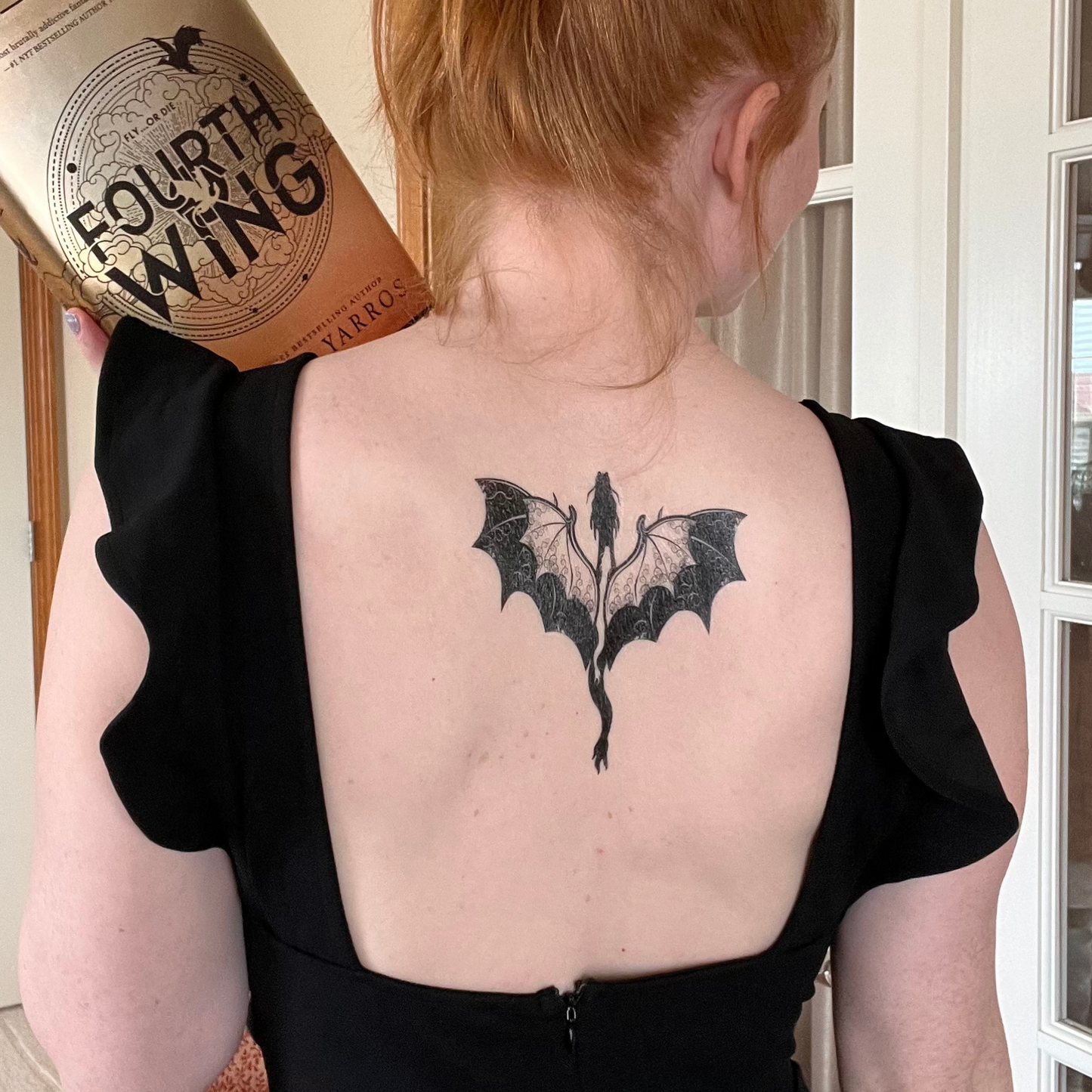 Fourth Wing Temporary Tattoos