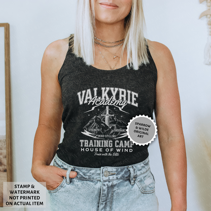 Valkyrie Academy | ACOTAR Tri-Blend Racerback Tank