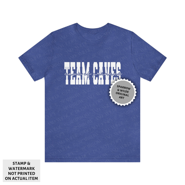 Wear Your Player - Team Caves - Ketos | Crescent City T-Shirt