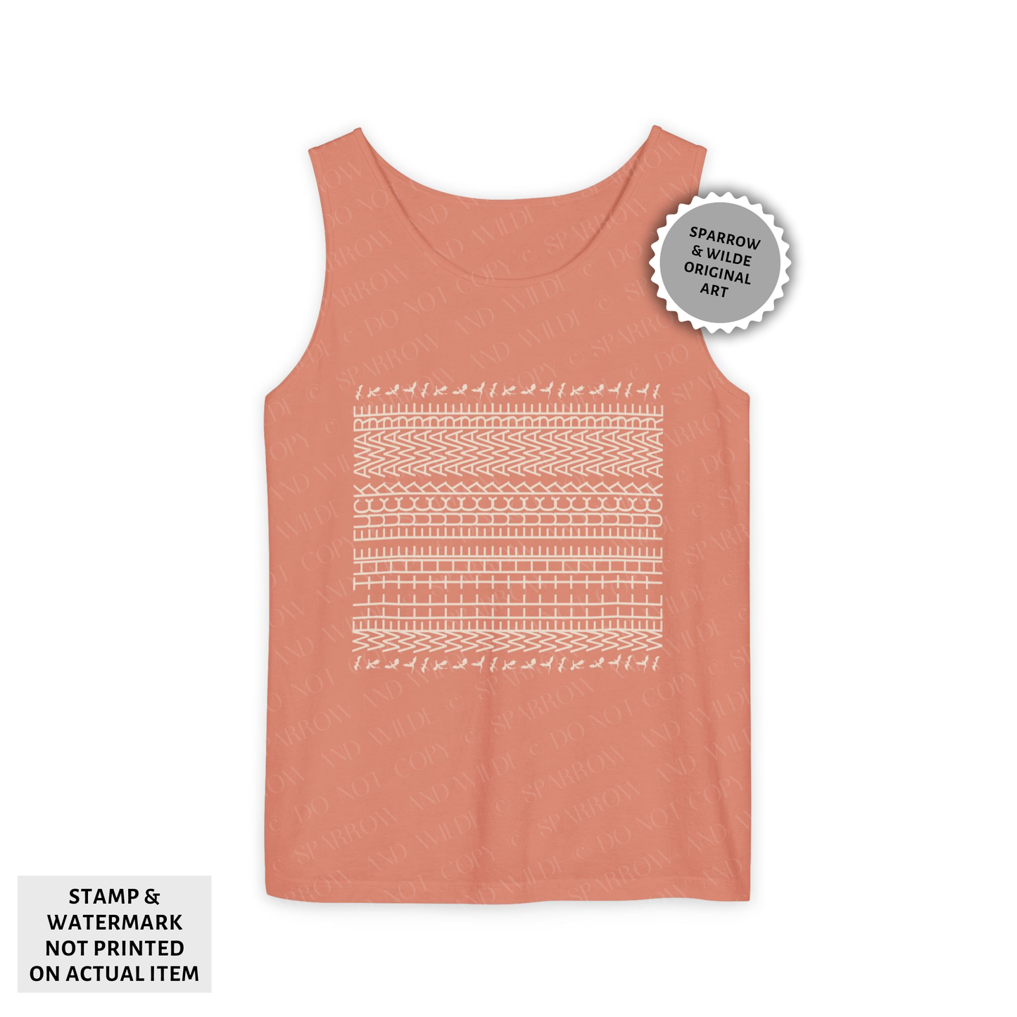 Well the Fuck Aware Hidden Message | Empyrean Tank Top