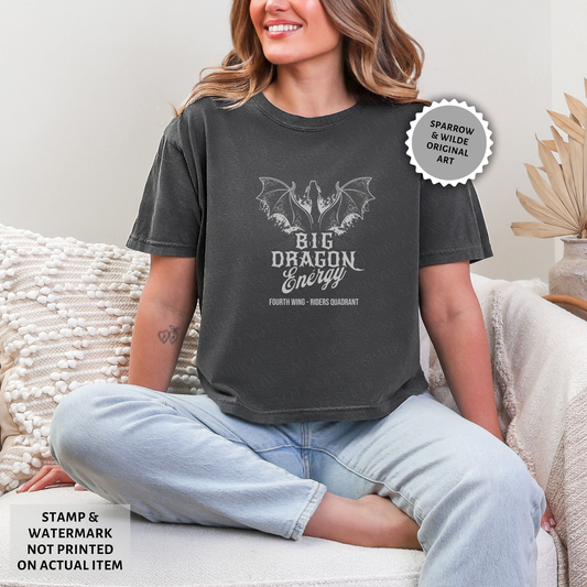 Big Dragon Energy | Empyrean Crop Top