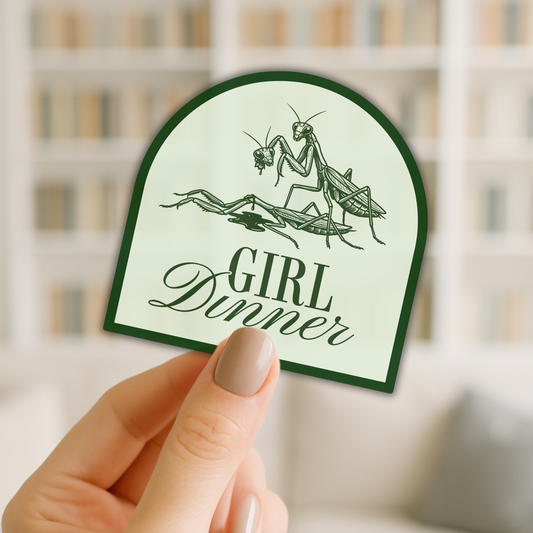 Girl Dinner - Mantis | Sticker
